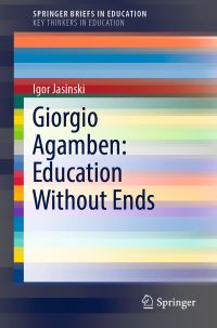 Book Cover for Giorgio Agamben by Igor Jasinski