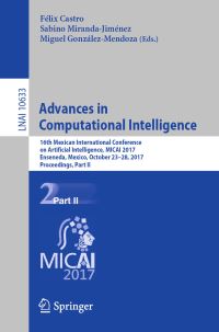 Book Cover for Advances in Computational Intelligence Part II by Mexican International Conference on Artificial Intelligence