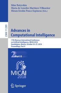 Book Cover for Advances in Computational Intelligence by Mexican International Conference on Artificial Intelligence