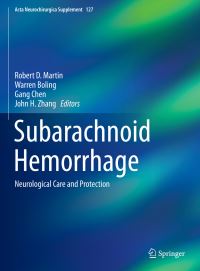 Book Cover for Subarachnoid Hemorrhage by Robert D. Martin, Warren Boling, Gang Chen, John H. Zhang