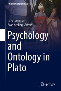 Book Cover for Psychology and Ontology in Plato by Luca Pitteloud, Evan Keeling