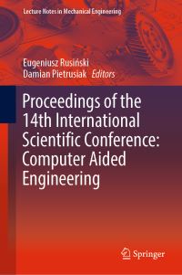 Book Cover for Proceedings of the 14th International Scientific Conference by Eugeniusz Rusinski, Damian Pietrusiak