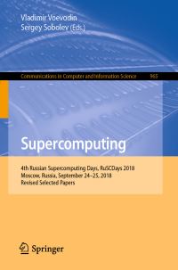 Book Cover for Supercomputing by Russian Supercomputing Days
