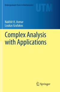 Book Cover for Complex Analysis With Applications by Nakhlé H Asmar, Loukas Grafakos