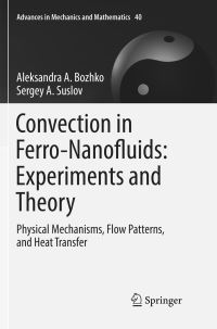 Book Cover for Convection in Ferro-Nanofluids: Experiments and Theory by Aleksandra A Bozhko, Sergey A Suslov