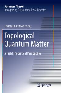 Book Cover for Topological Quantum Matter by Thomas Klein Kvorning