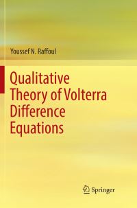 Book Cover for Qualitative Theory of Volterra Difference Equations by Youssef N Raffoul