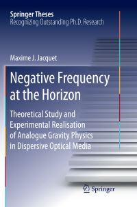 Book Cover for Negative Frequency at the Horizon by Maxime Jacquet