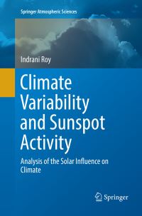 Book Cover for Climate Variability and Sunspot Activity by Indrani Roy