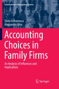 Book Cover for Accounting Choices in Family Firms by Silvia Ferramosca, Alessandro Ghio