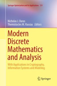 Book Cover for Modern Discrete Mathematics and Analysis by Nicholas J Daras, Themistocles M Rassias