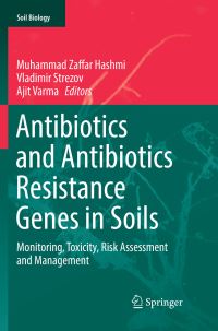 Book Cover for Antibiotics and Antibiotics Resistance Genes in Soils by Muhammad Zaffar Hashmi, Vladimir Strezov, Ajit Varma