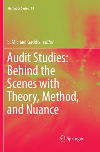 Book Cover for Audit Studies by S Michael Gaddis