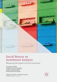 Book Cover for Social Return on Investment Analysis by Volker Then, Christian Schober, Olivia Rauscher, Konstantin Kehl