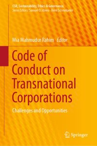 Book Cover for Code of Conduct on Transnational Corporations by Mia Mahmudur Rahim