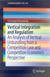 Book Cover for Vertical Integration and Regulation by Christoph Kleineberg