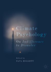Book Cover for Climate Psychology by Paul Hoggett