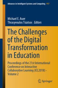 Book Cover for The Challenges of the Digital Transformation in Education Volume 2 by International Conference on Interactive Collaborative Learning