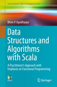 Book Cover for Data Structures and Algorithms With Scala by Bhim P Upadhyaya