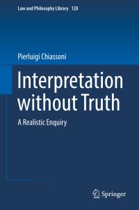 Book Cover for Interpretation Without Truth by Pierluigi Chiassoni