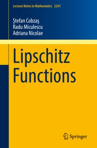 Book Cover for Lipschitz Functions by Radu Miculescu, Adriana Nicolae