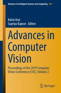 Book Cover for Advances in Computer Vision by Kohei Arai, Supriya Kapoor
