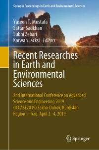 Book Cover for Recent Researches in Earth and Environmental Sciences by Yaseen T Mustafa, Sattar Sadkhan, Subhi Zebari, Karwan Jacksi