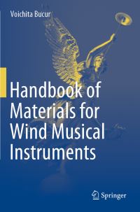Book Cover for Handbook of Materials for Wind Musical Instruments by Voichita Bucur
