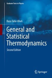 Book Cover for General and Statistical Thermodynamics by Raza TahirKheli