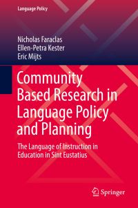 Book Cover for Community Based Research in Language Policy and Planning by Nicholas Faraclas, EllenPetra Kester, Eric Mijts