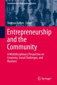 Book Cover for Entrepreneurship and the Community by Vanessa Ratten