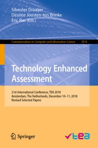 Book Cover for Technology Enhanced Assessment by Silvester Draaijer, Desirée Joostenten Brinke, Eric Ras