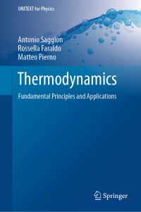 Book Cover for Thermodynamics by Antonio Saggion, Rossella Faraldo, Matteo Pierno
