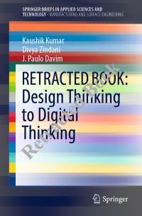 Book Cover for Design Thinking to Digital Thinking. Manufacturing and Surface Engineering by Kaushik Kumar, Divya Zindani, J Paulo Davim