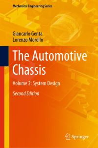Book Cover for The Automotive Chassis by Giancarlo Genta, Lorenzo Morello
