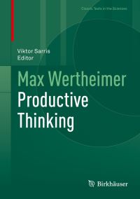 Book Cover for Max Wertheimer Productive Thinking by Max Wertheimer