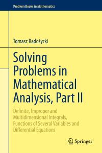 Book Cover for Solving Problems in Mathematical Analysis, Part II by Tomasz Radozycki