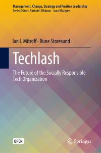 Book Cover for Techlash by Ian I Mitroff, Rune Storesund