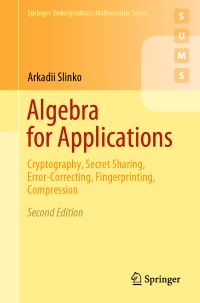 Book Cover for Algebra for Applications by Arkadii Slinko
