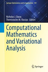 Book Cover for Computational Mathematics and Variational Analysis by Nicholas J Daras, Themistocles M Rassias