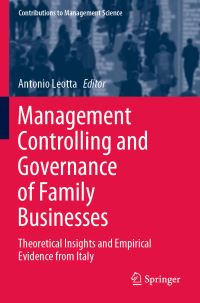 Book Cover for Management Controlling and Governance of Family Businesses by Antonio Leotta