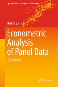 Book Cover for Econometric Analysis of Panel Data by Badi H Baltagi