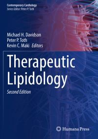 Book Cover for Therapeutic Lipidology by Michael H Davidson, Peter P Toth, Kevin C Maki