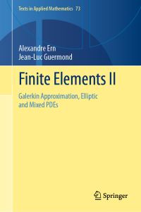 Book Cover for Finite Elements II by Alexandre Ern, JeanLuc Guermond