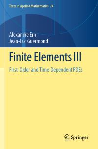 Book Cover for Finite Elements III by Alexandre Ern, JeanLuc Guermond