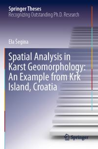 Book Cover for Spatial Analysis in Karst Geomorphology by Ela Segina