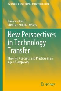 Book Cover for New Perspectives in Technology Transfer by Dana Mietzner, Christian Schultz