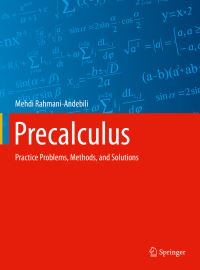 Book Cover for Precalculus by Mehdi RahmaniAndebili