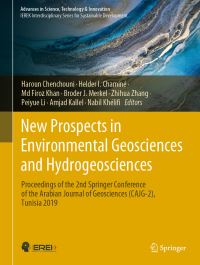 Book Cover for New Prospects in Environmental Geosciences and Hydrogeosciences by Springer Conference of the Arabian Journal of Geosciences