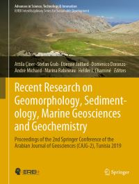 Book Cover for Recent Research on Geomorphology, Sedimentology, Marine Geosciences and Geochemistry by Springer Conference of the Arabian Journal of Geosciences